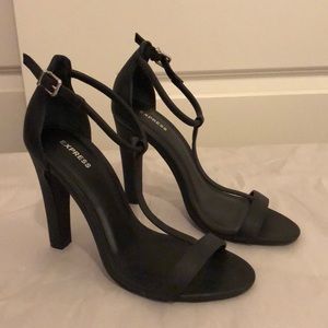 NWOT Express Black Heels